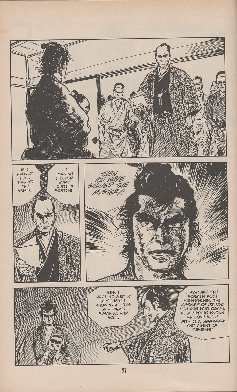 Read online Lone Wolf and Cub comic -  Issue #40 - 33