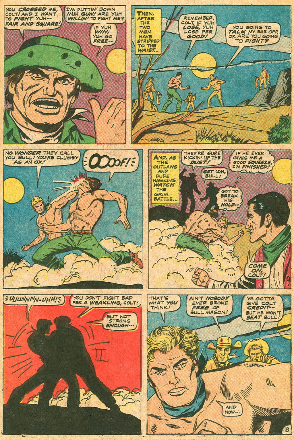 Read online Kid Colt Outlaw comic -  Issue #137 - 11