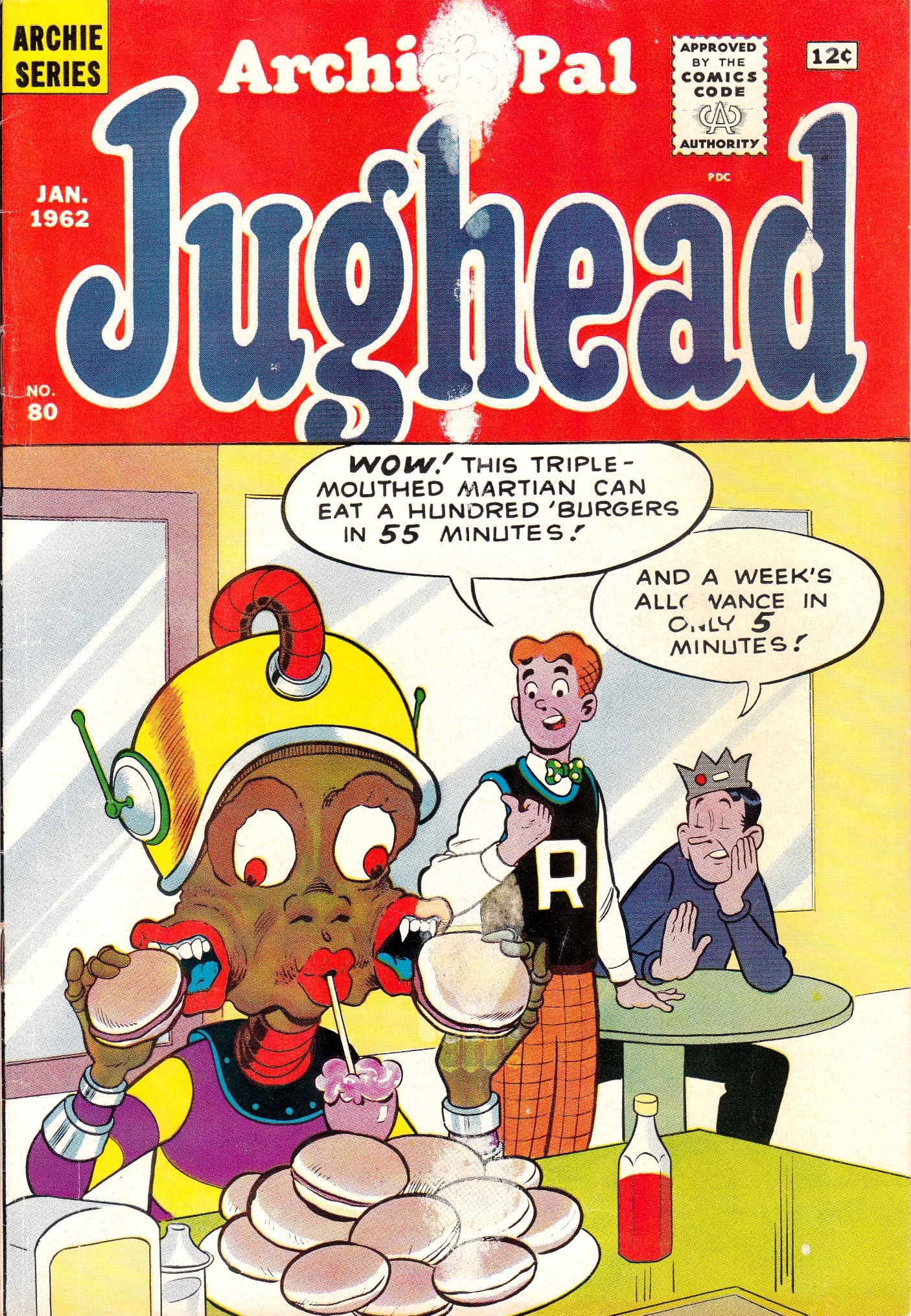 Read online Archie's Pal Jughead comic -  Issue #80 - 2