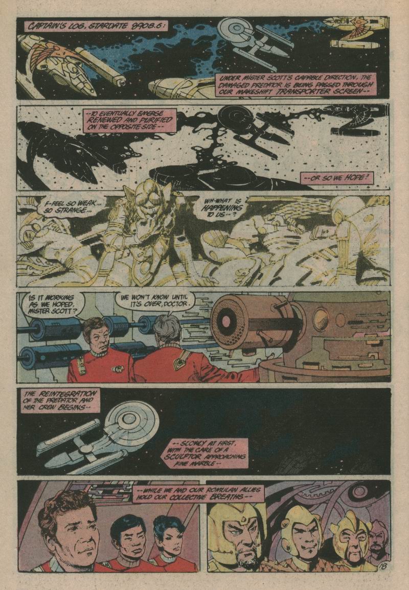 Read online Star Trek (1984) comic -  Issue #36 - 19