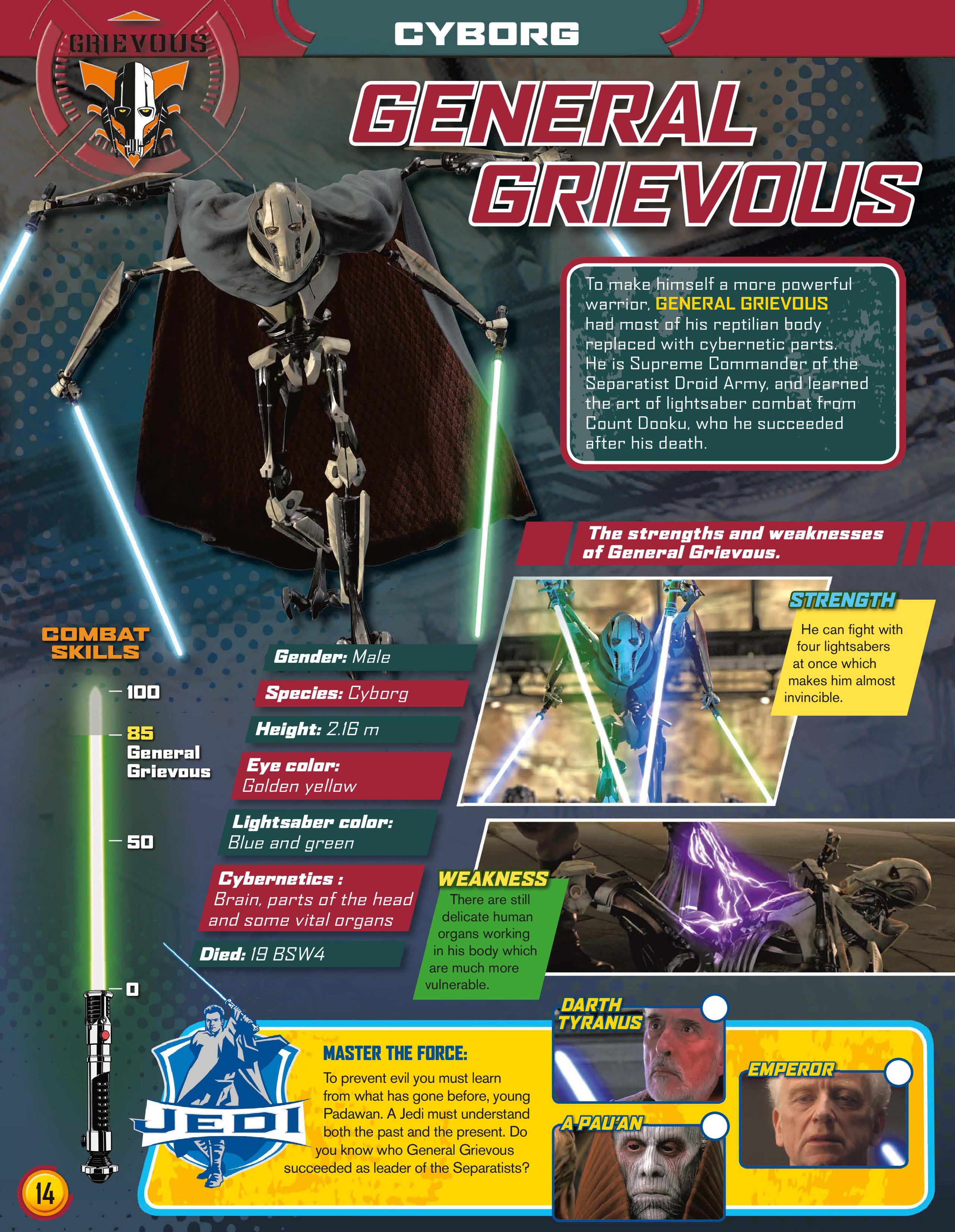 Read online Star Wars Jedi Master Magazine comic -  Issue #3 - 14