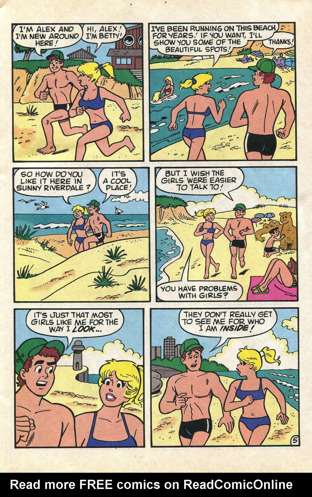 Read online Betty And Veronica: Summer Fun (1994) comic -  Issue #6 - 7
