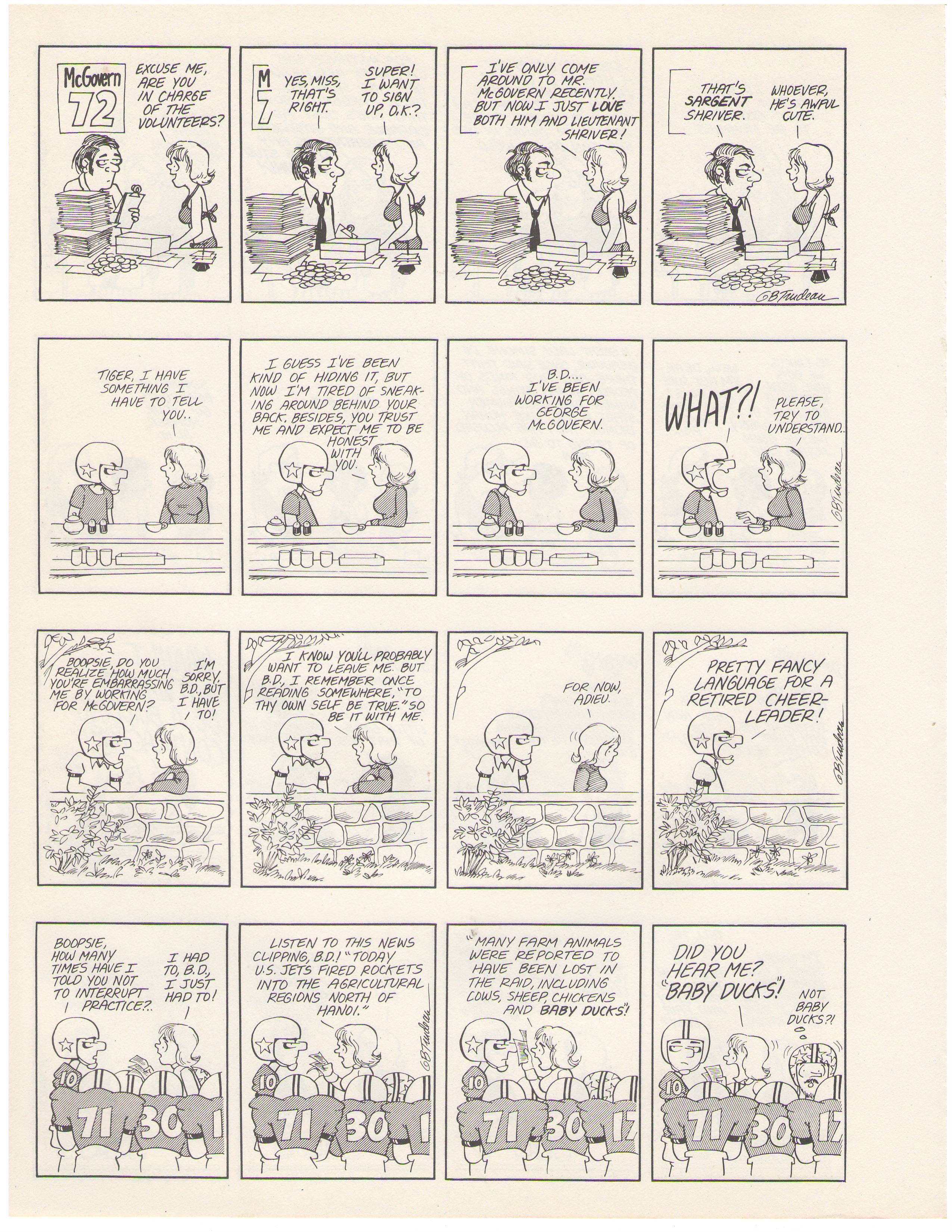 Read online The Doonesbury Chronicles comic -  Issue # TPB (Part 1) - 64