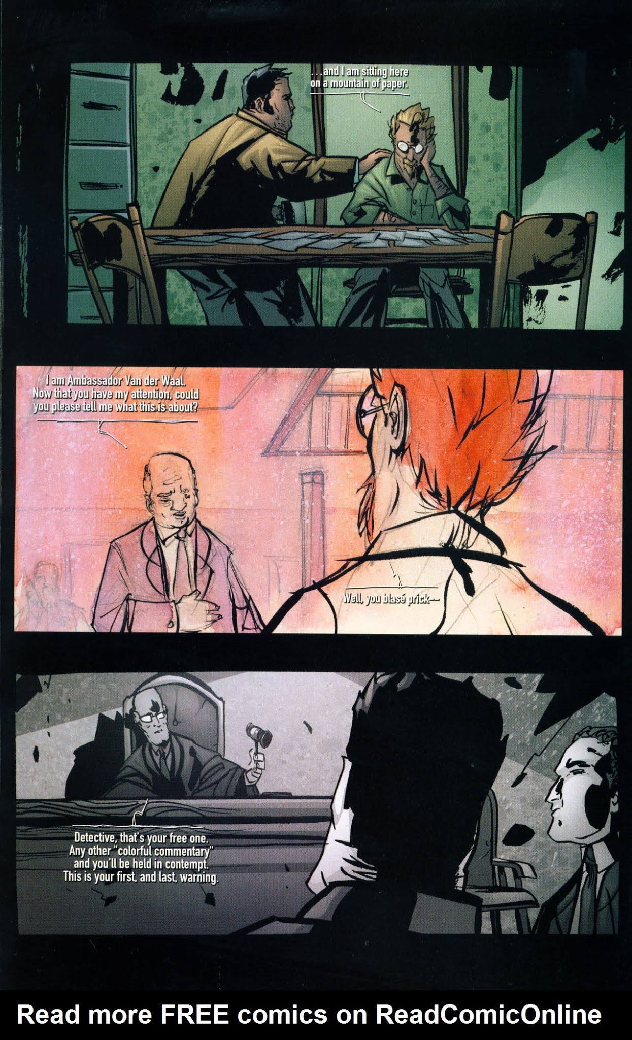 Read online Case Files: Sam and Twitch comic -  Issue #5 - 12