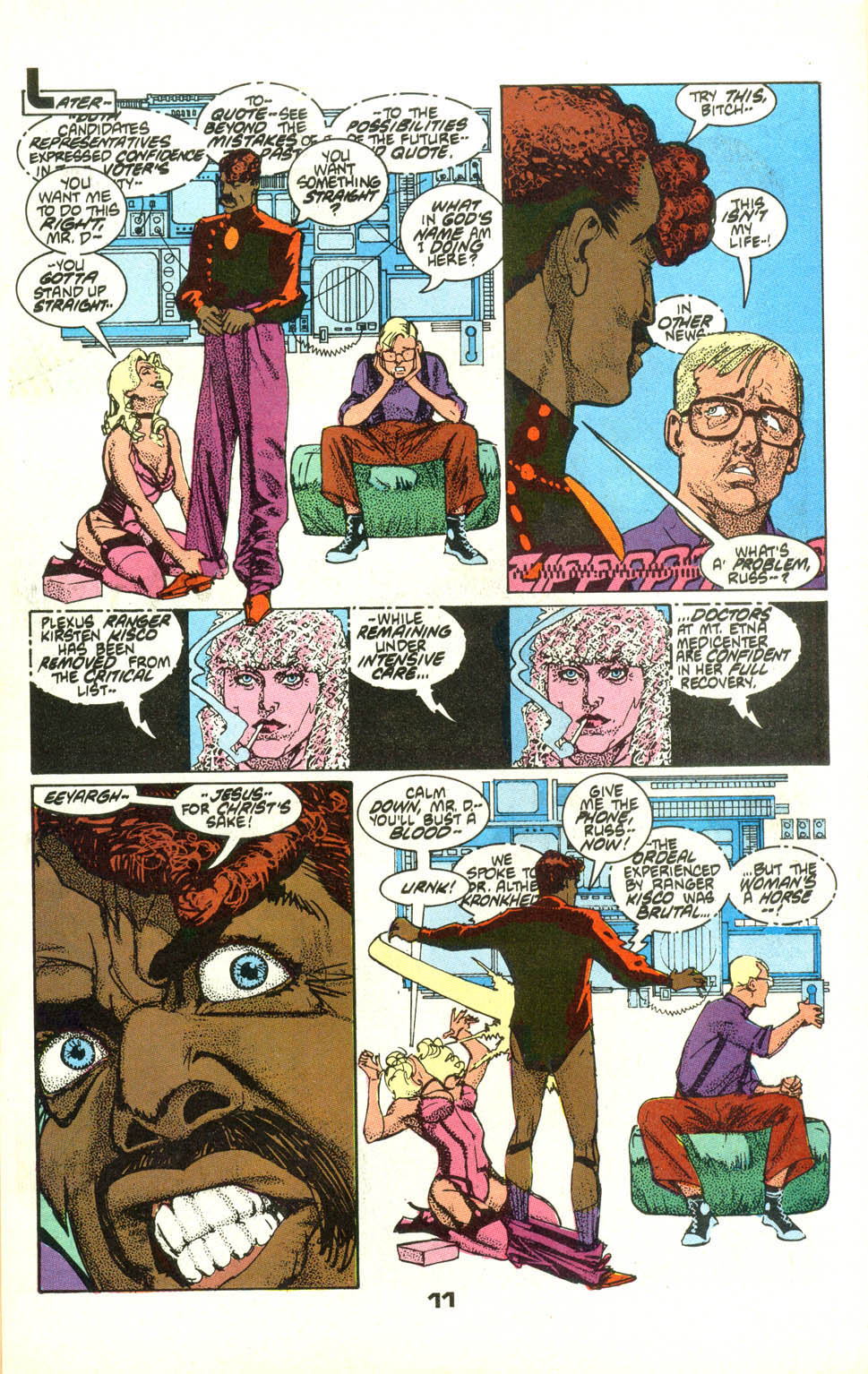 Read online American Flagg! comic -  Issue #22 - 13