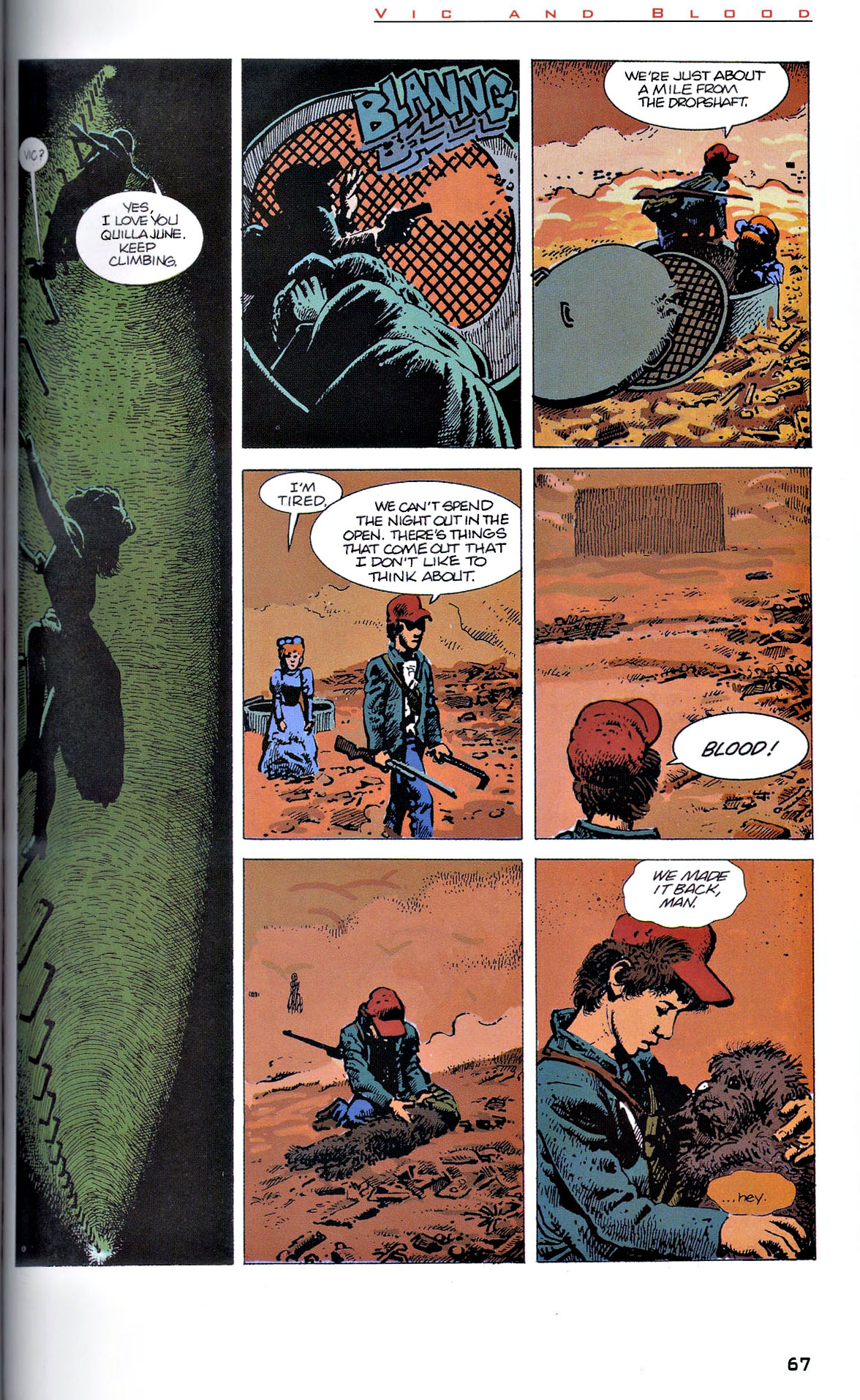 Read online Vic and Blood comic -  Issue # TPB - 68
