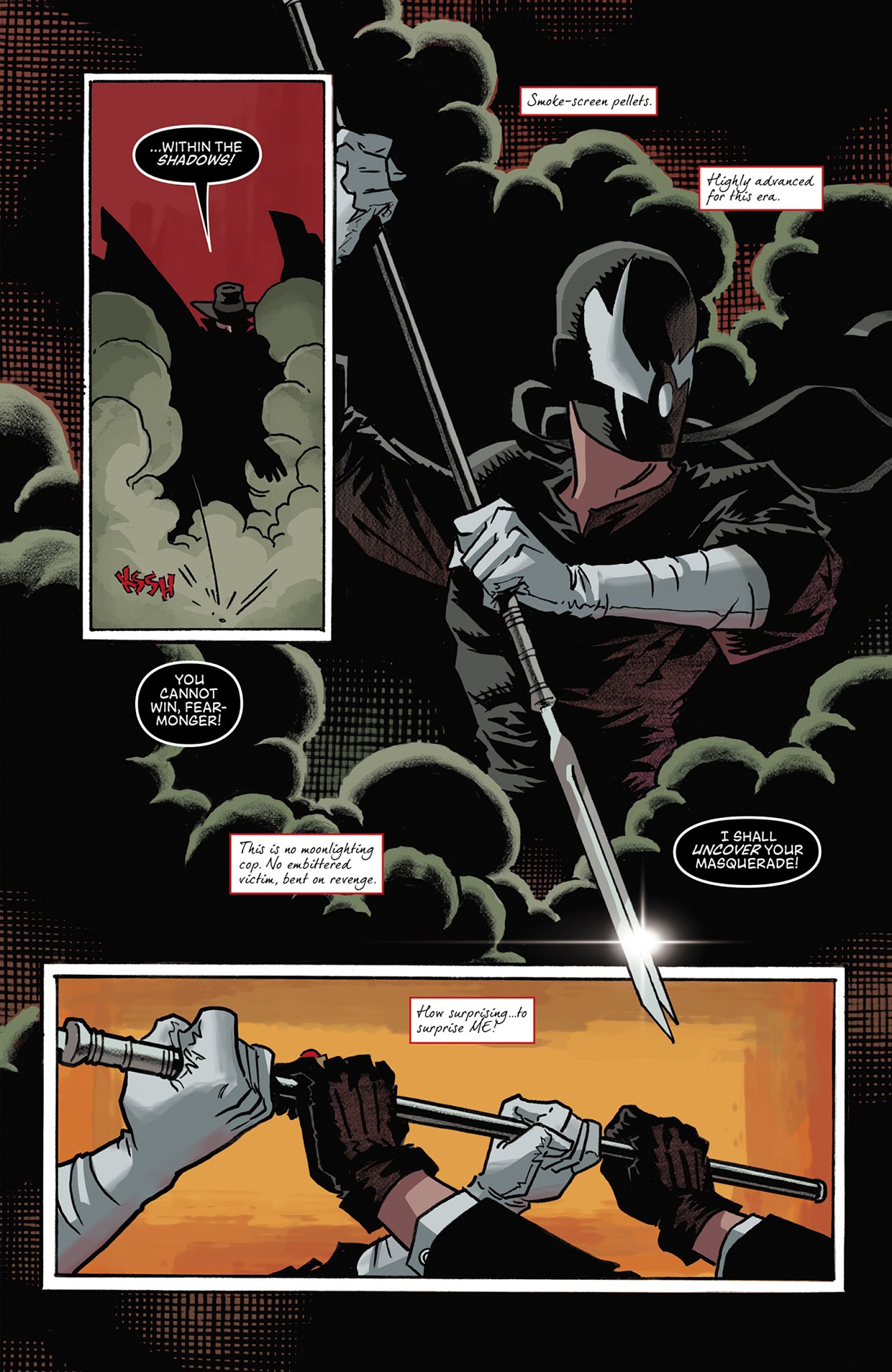 Read online Grendel vs. The Shadow comic -  Issue #2 - 10