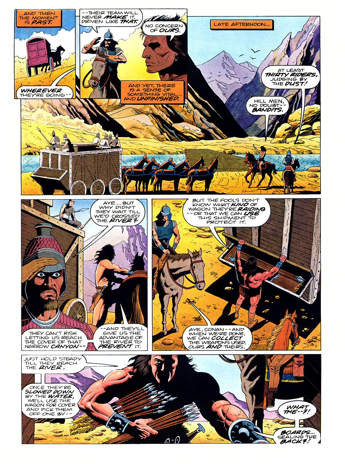 Read online Marvel Graphic Novel comic -  Issue #53 - Conan - The Skull of Set - 12