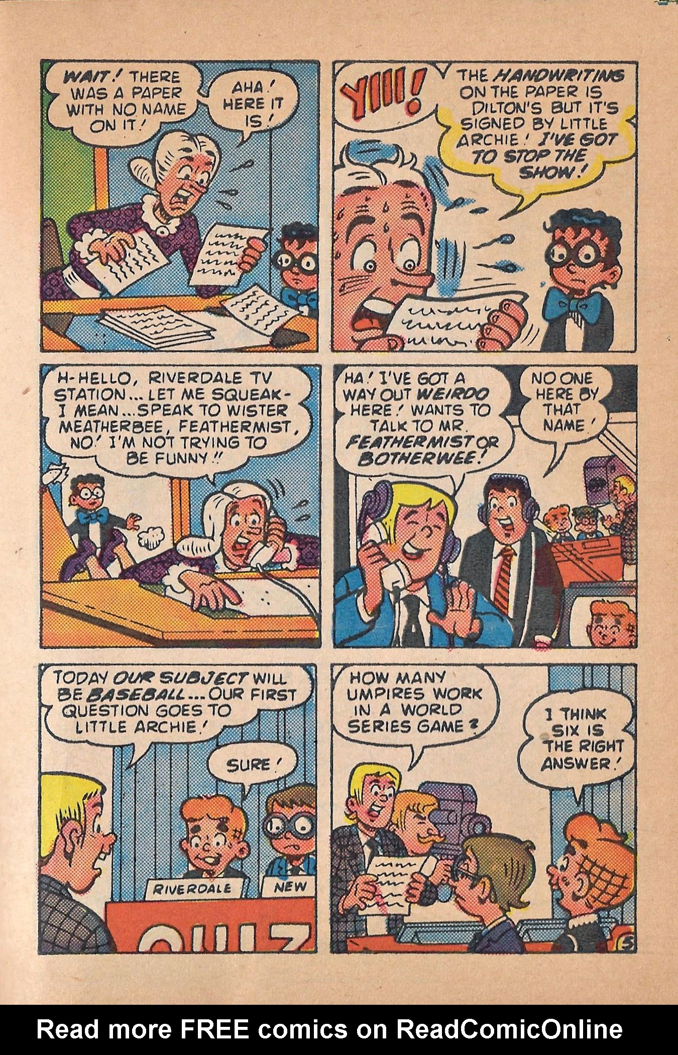 Read online Little Archie Comics Digest Magazine comic -  Issue #36 - 7