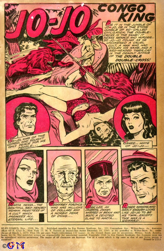 Read online Jo-Jo Congo King comic -  Issue #21 - 2