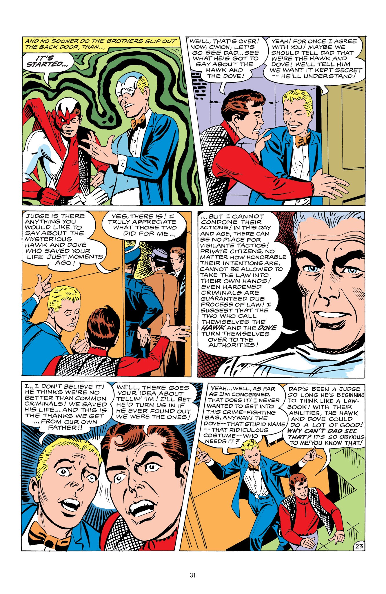 Read online The Hawk and the Dove: The Silver Age comic -  Issue # TPB (Part 1) - 31