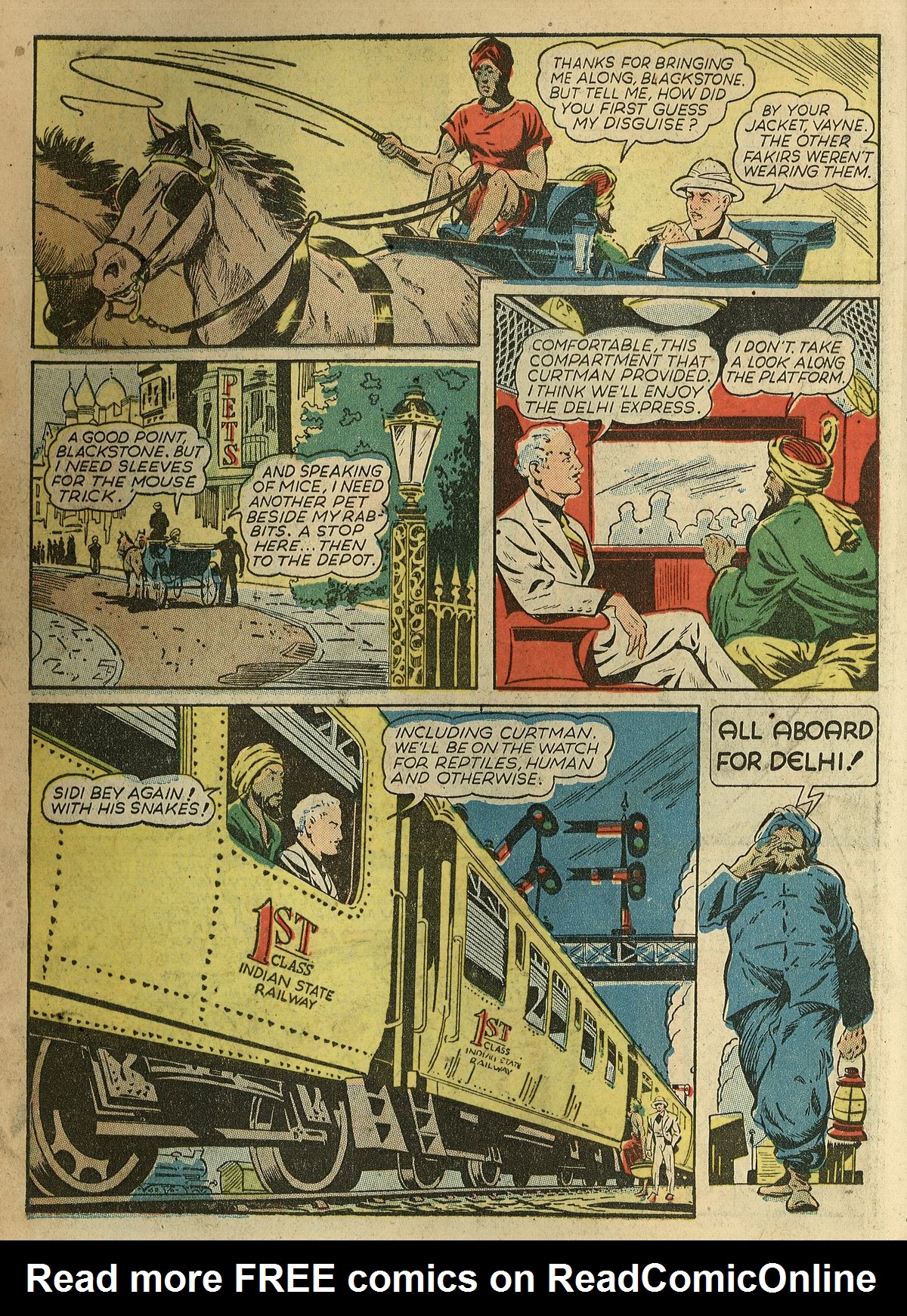 Read online Super-Magician Comics comic -  Issue #1 - 10