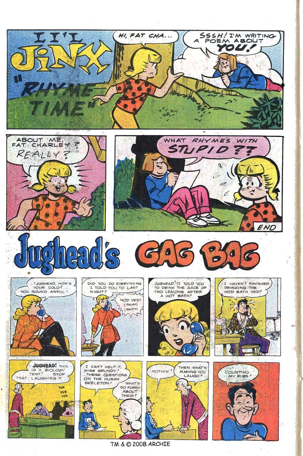 Read online Jughead (1965) comic -  Issue #255 - 10