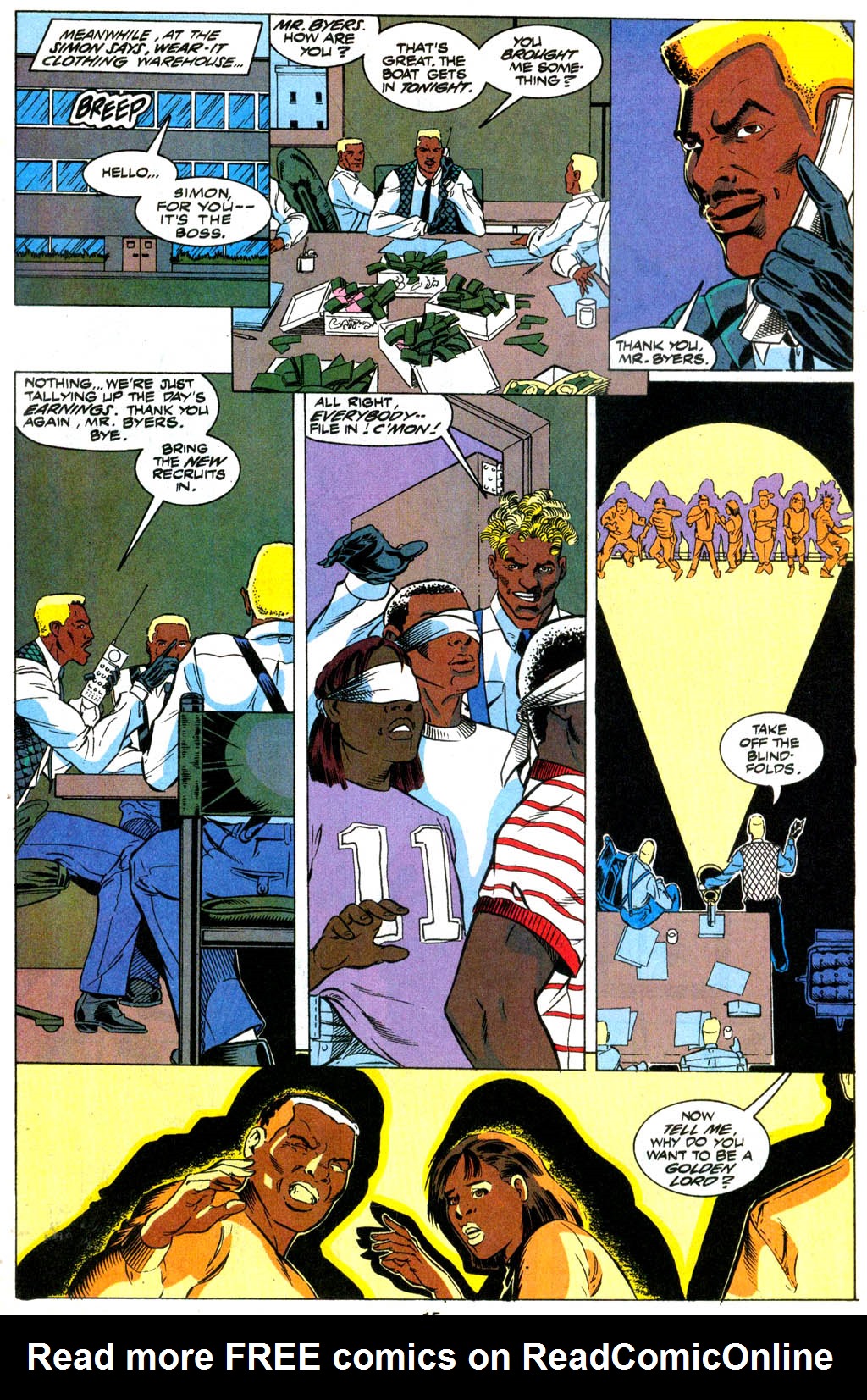 Read online Meteor Man The Movie comic -  Issue # Full - 16