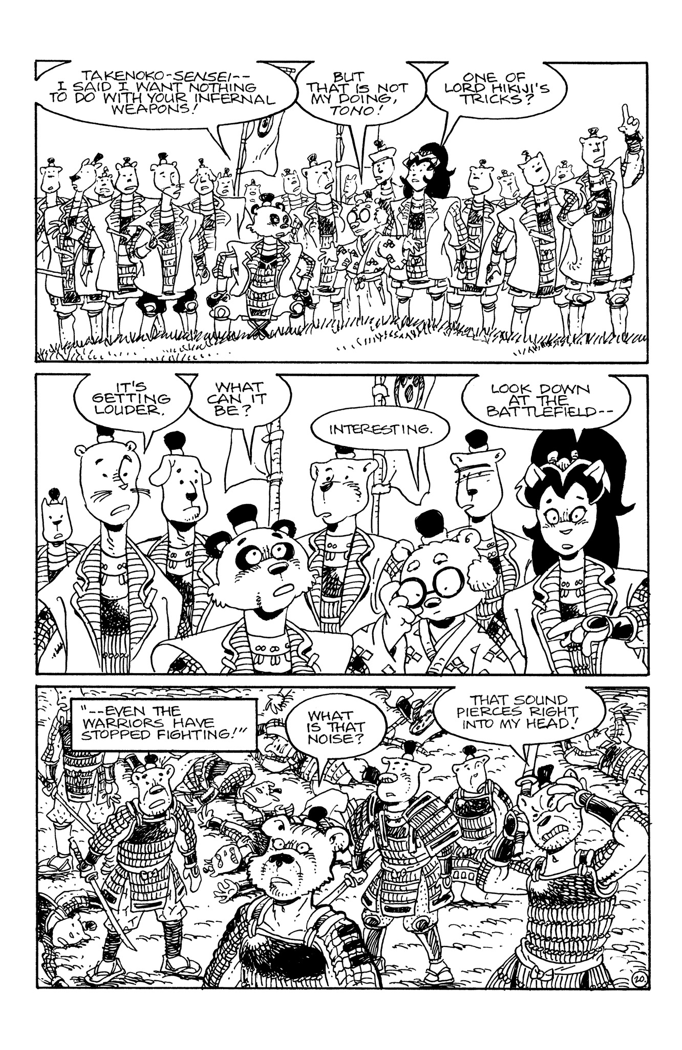 Read online Usagi Yojimbo: Senso comic -  Issue #1 - 21