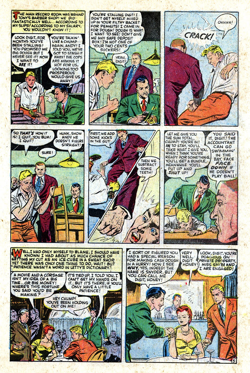 Read online Crime Cases Comics (1950) comic -  Issue #25 - 7