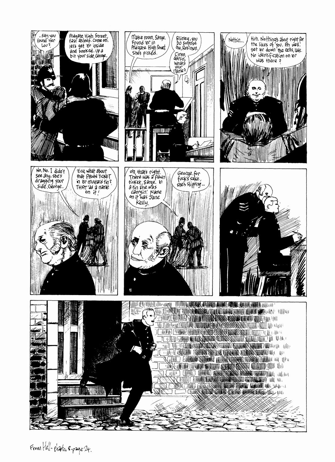 Read online From Hell (1991) comic -  Issue # TPB - 254