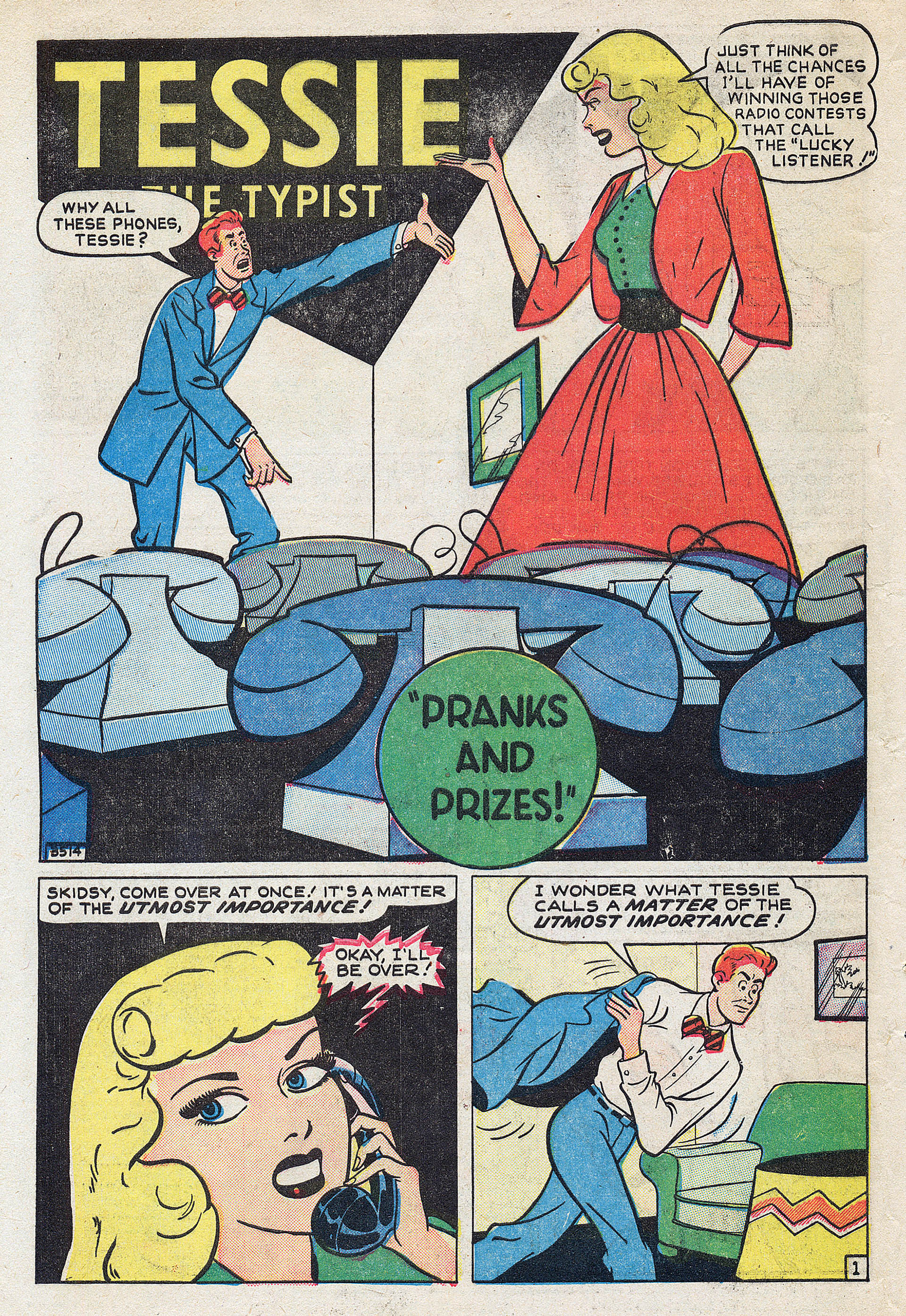 Read online Tessie the Typist comic -  Issue #20 - 42