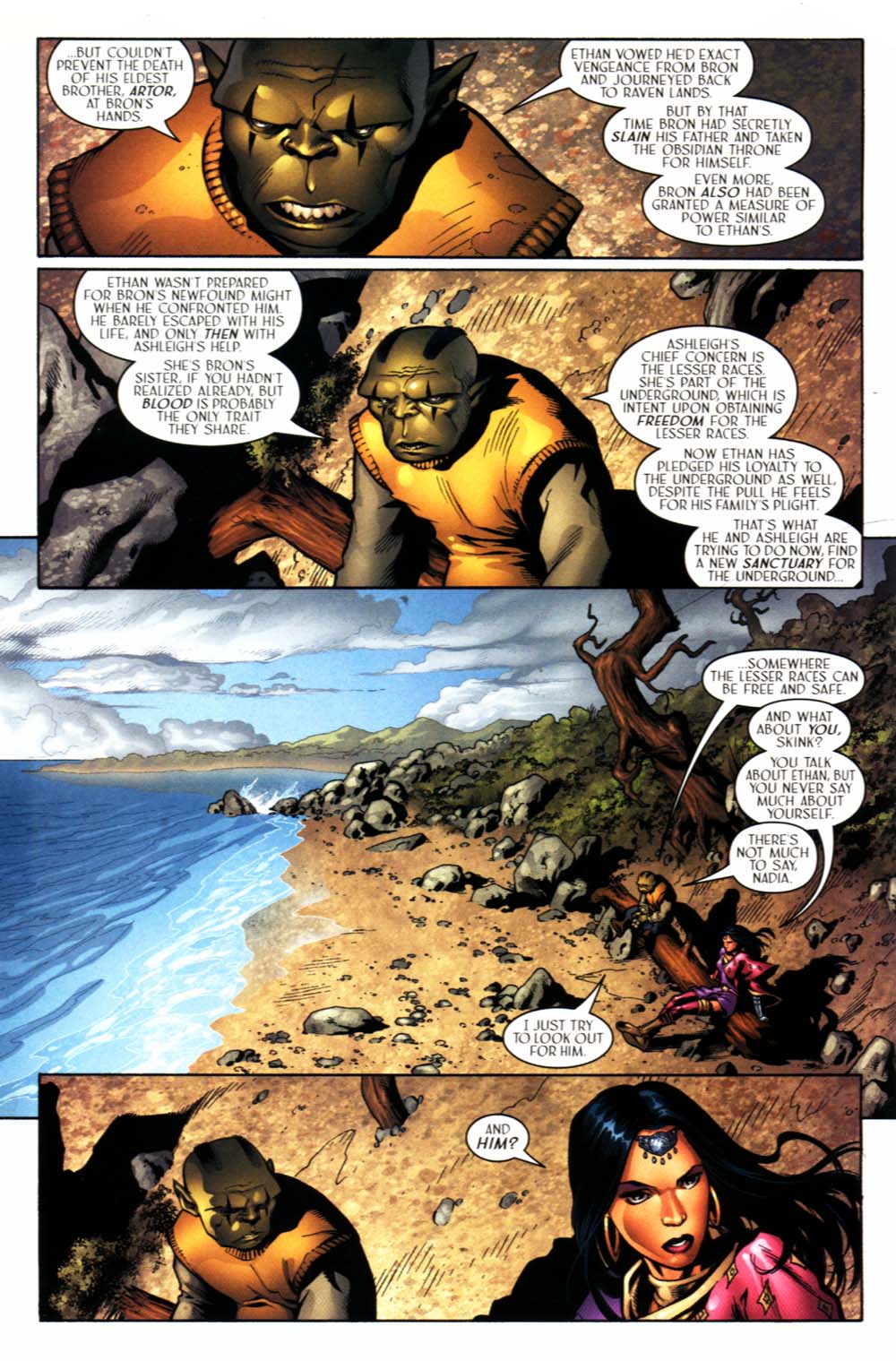 Read online Scion comic -  Issue #22 - 4