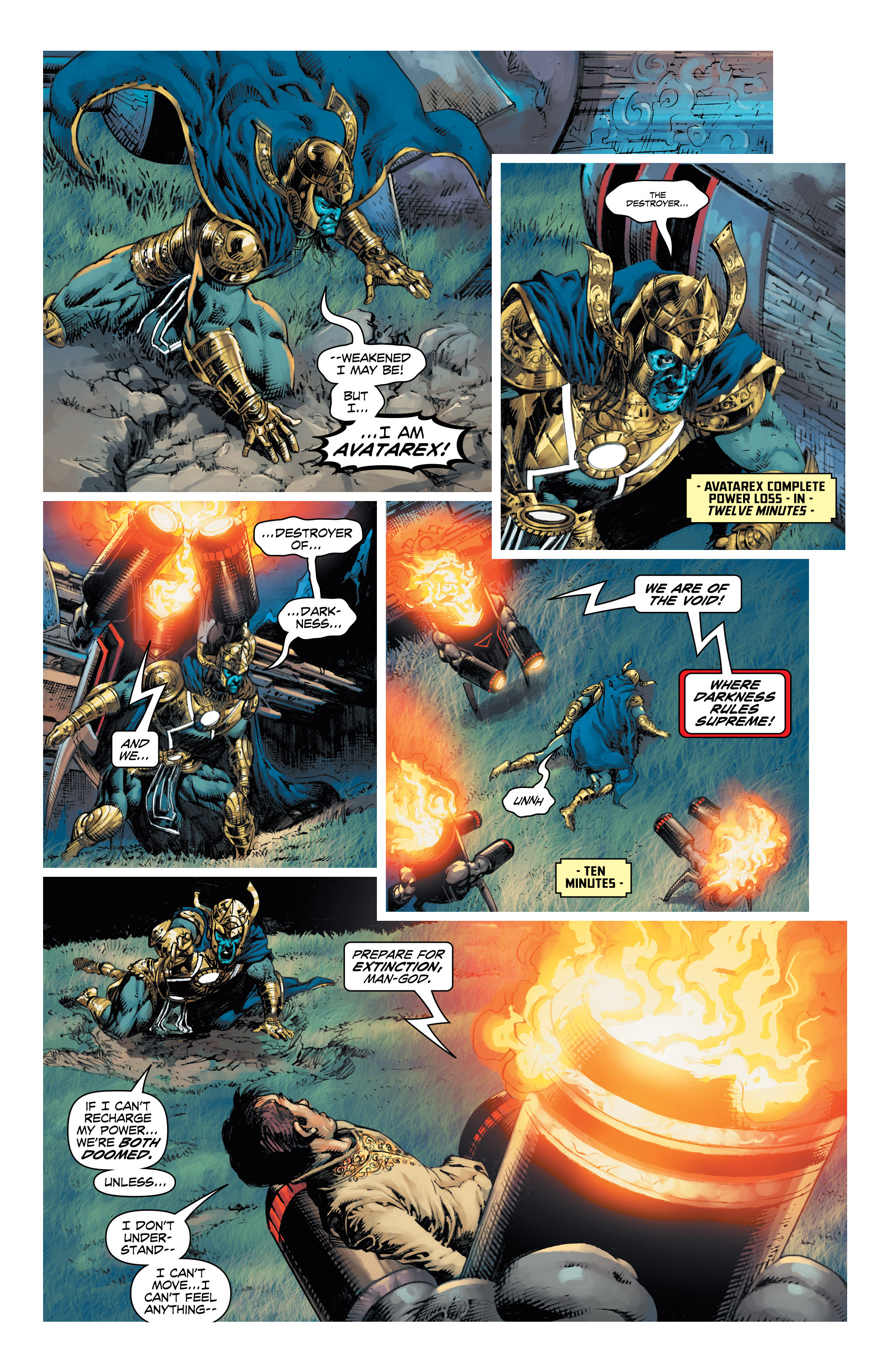 Read online Grant Morrison's Avatarex: Destroyer of Darkness comic -  Issue #2 - 16