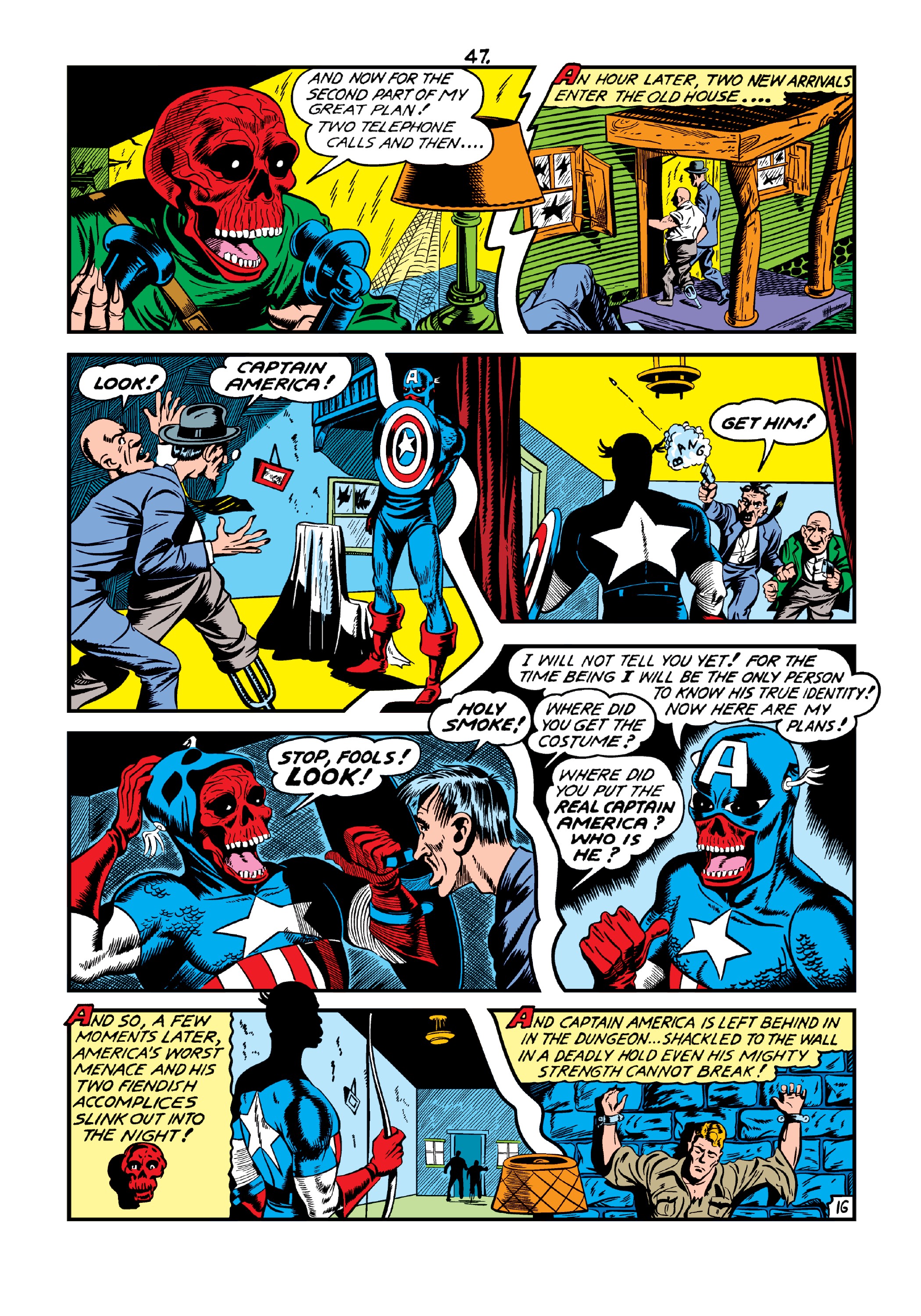 Read online Marvel Masterworks: Golden Age Captain America comic -  Issue # TPB 4 (Part 3) - 54