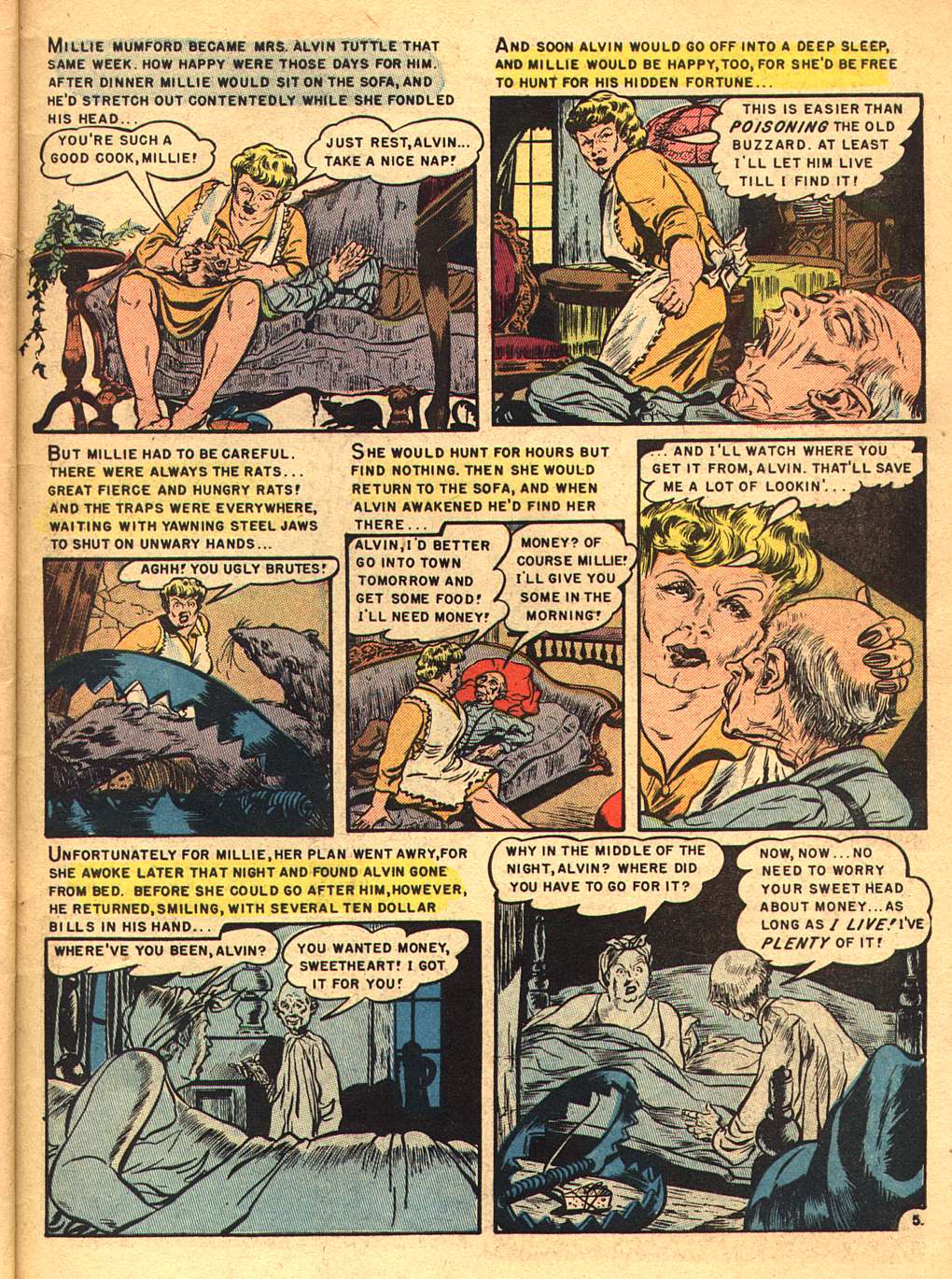 Read online The Vault of Horror (1950) comic -  Issue #39 - 32