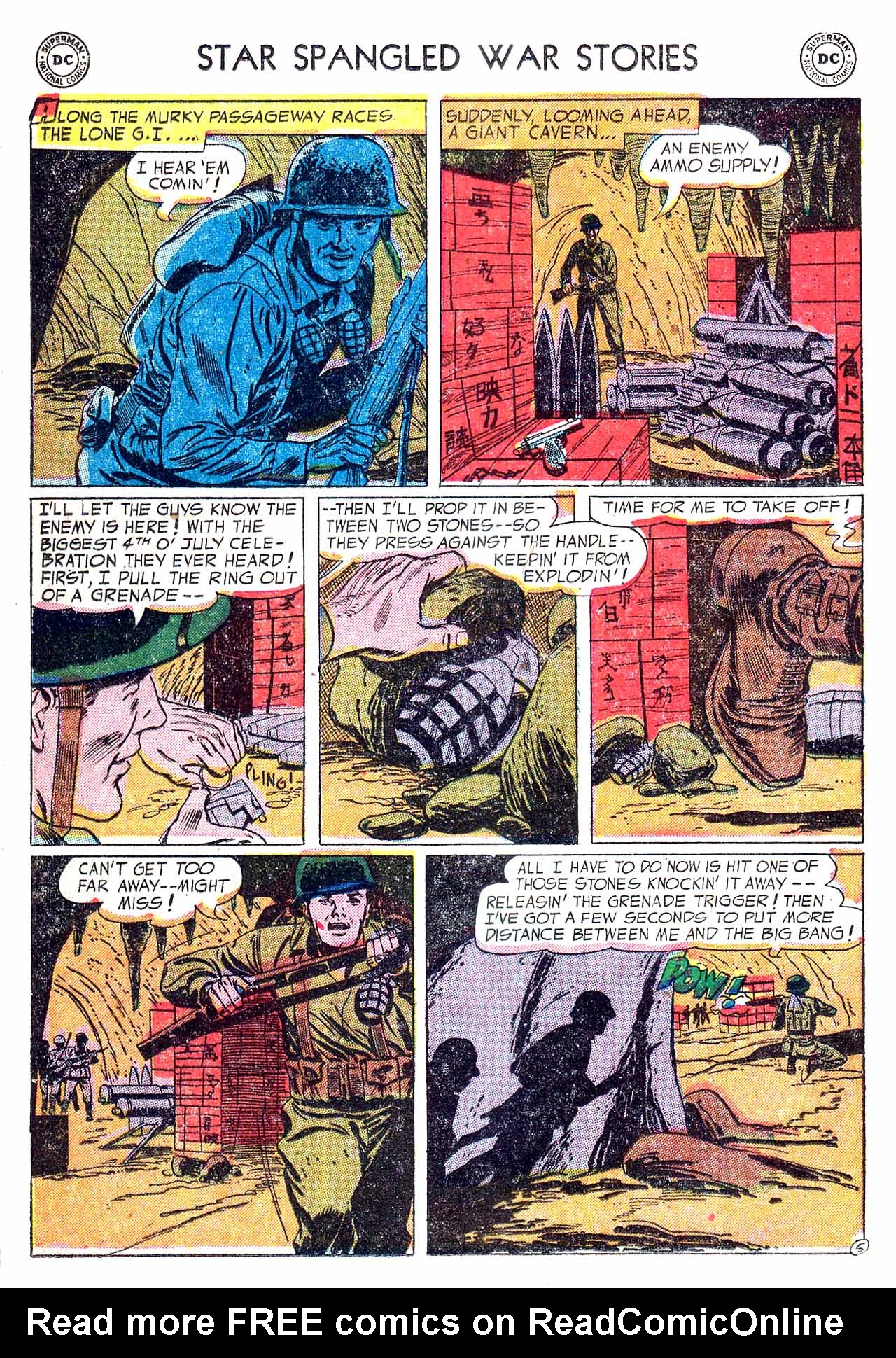 Read online Star Spangled War Stories (1952) comic -  Issue #25 - 16