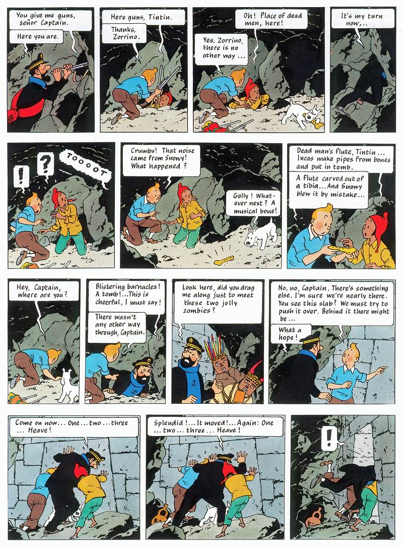 Read online The Adventures of Tintin comic -  Issue #14 - 47