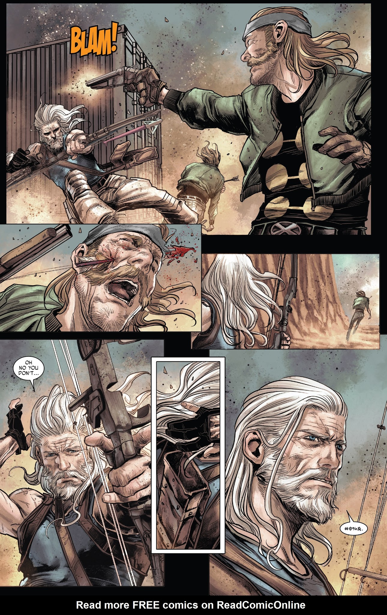 Read online Old Man Hawkeye comic -  Issue #1 - 7