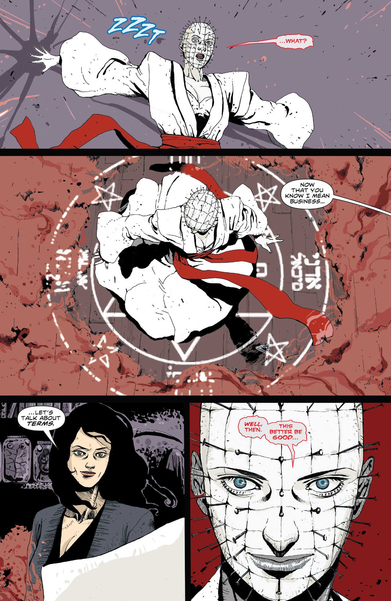 Read online Clive Barker's Hellraiser: The Road Below comic -  Issue # TPB - 27