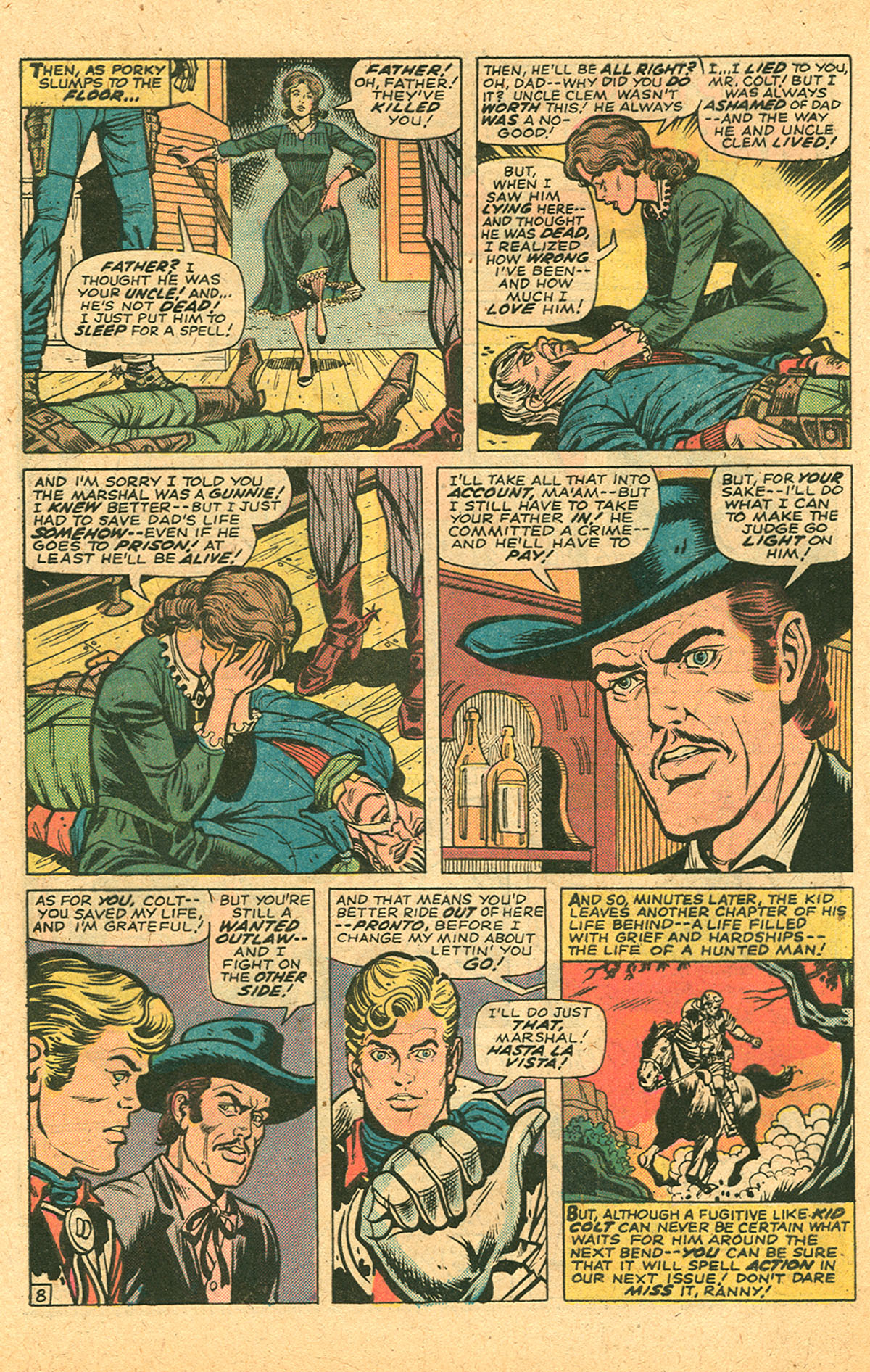 Read online Kid Colt Outlaw comic -  Issue #196 - 32