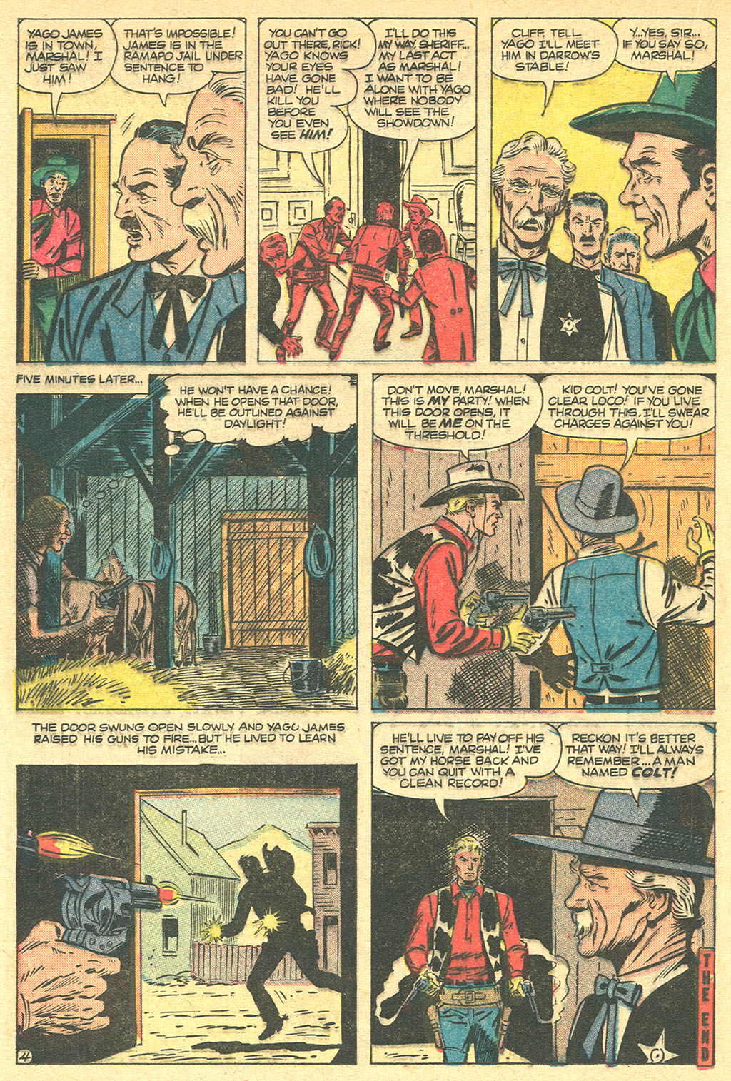 Read online Kid Colt Outlaw comic -  Issue #64 - 20
