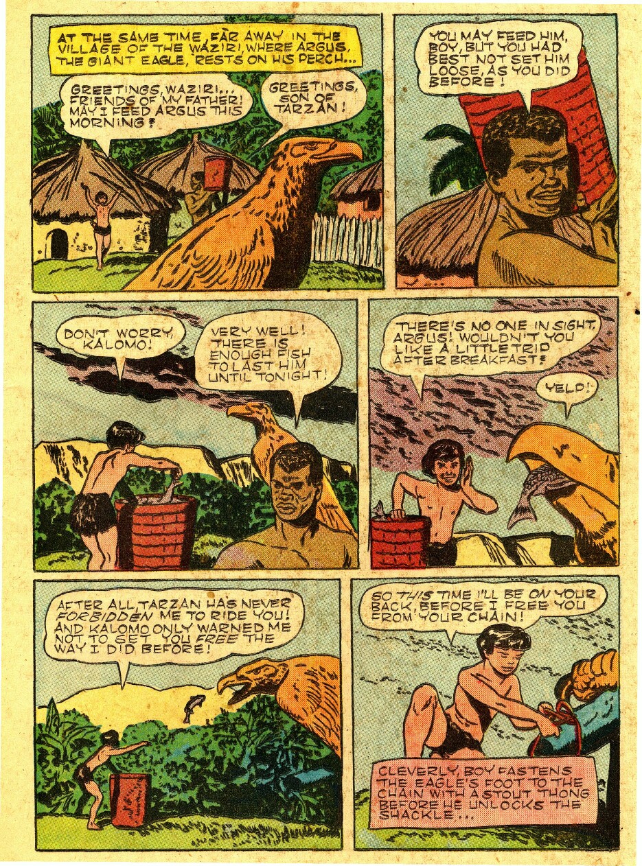 Read online Tarzan (1948) comic -  Issue #44 - 21