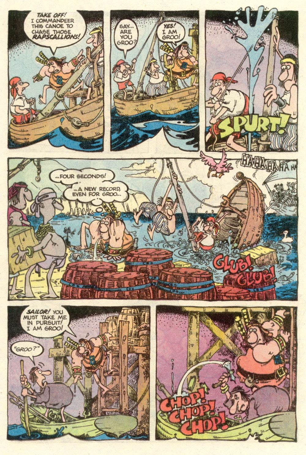 Read online Sergio Aragonés Groo the Wanderer comic -  Issue #7 - 10