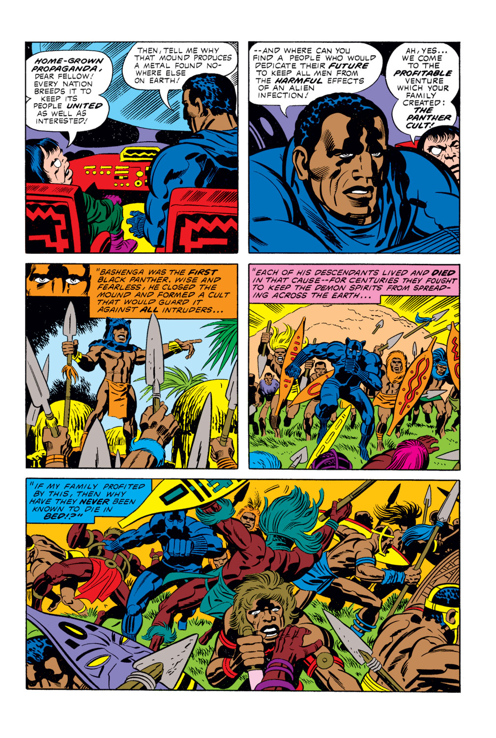 Read online Black Panther (1977) comic -  Issue #7 - 8