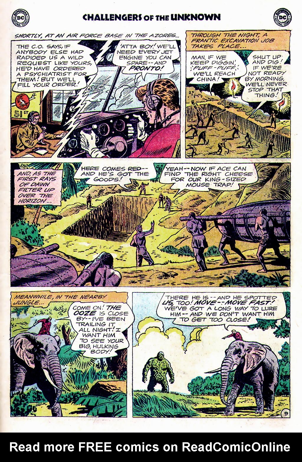 Read online Challengers of the Unknown (1958) comic -  Issue #38 - 11