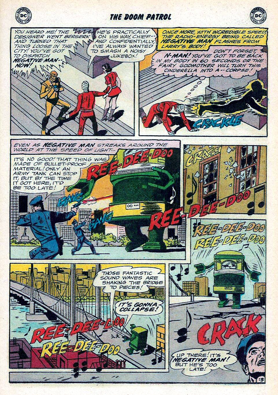 Read online Doom Patrol (1964) comic -  Issue #96 - 17