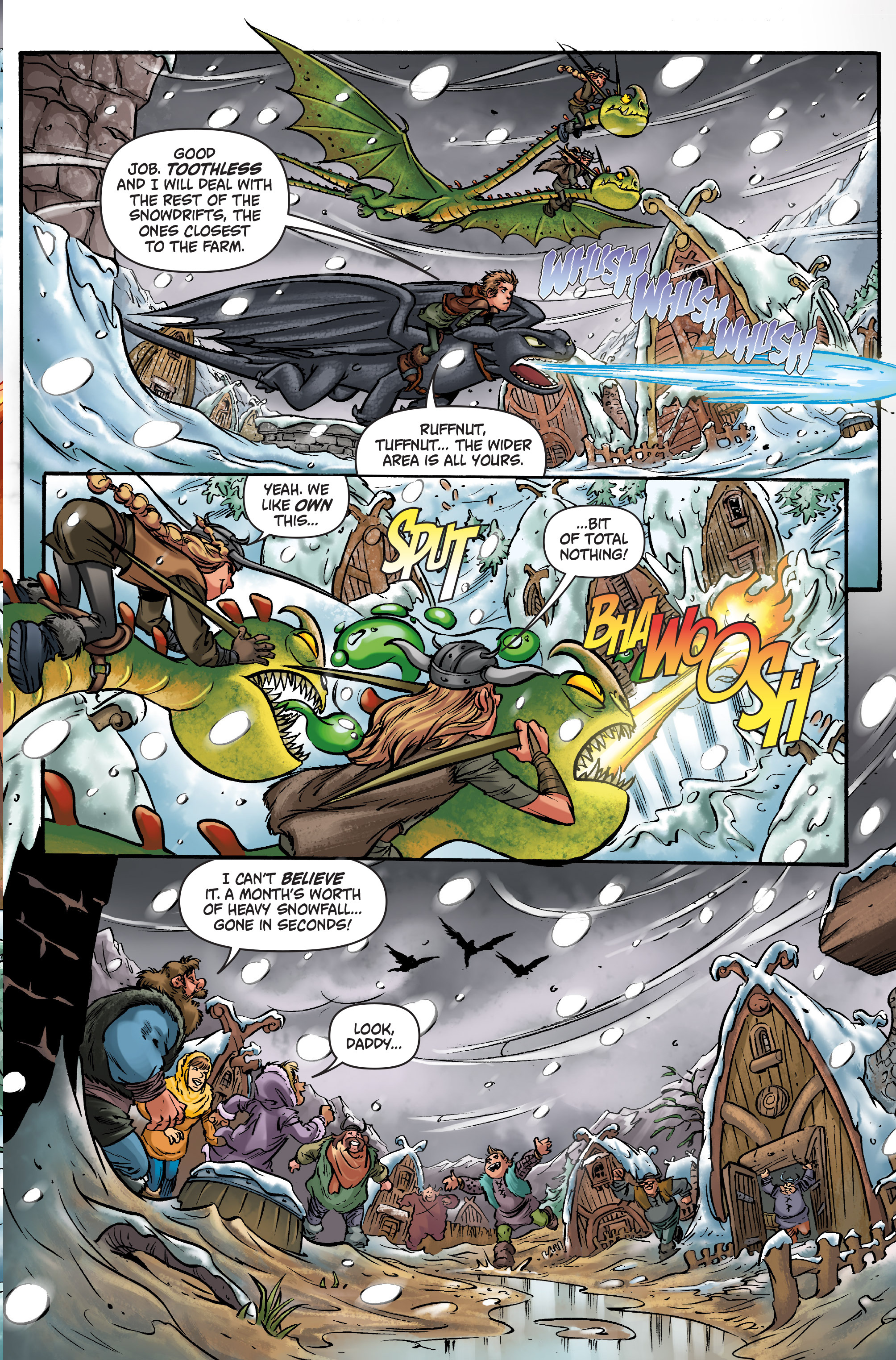 Read online DreamWorks Dragons: Defenders of Berk Collection: Fire & Ice comic -  Issue # TPB - 59