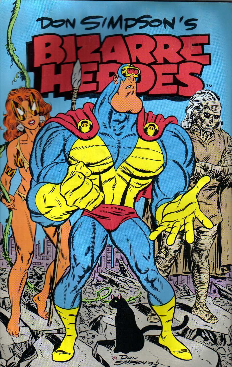 Read online Don Simpson's Bizarre Heroes comic -  Issue #1 - 35
