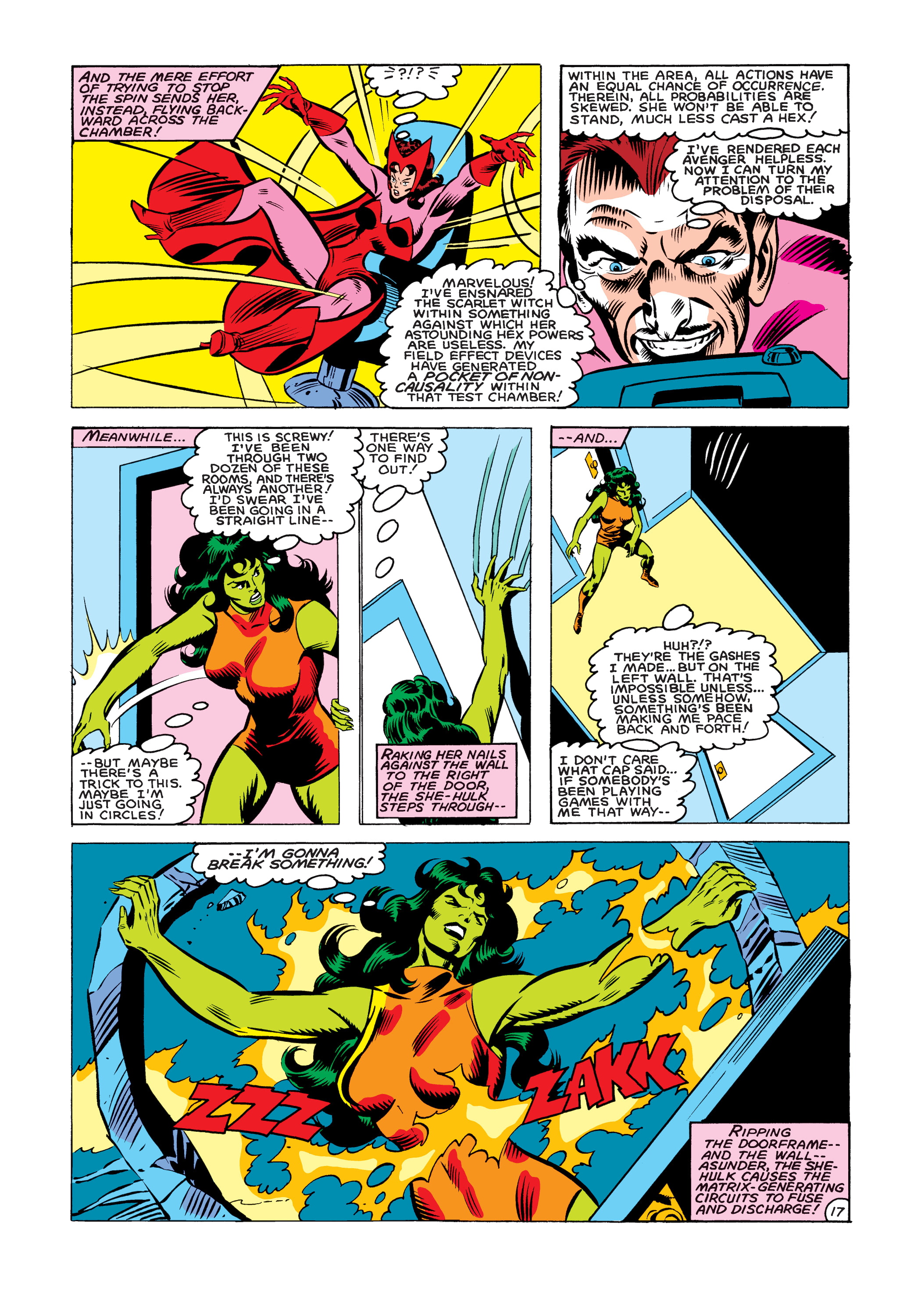 Read online Marvel Masterworks: The Avengers comic -  Issue # TPB 22 (Part 4) - 35