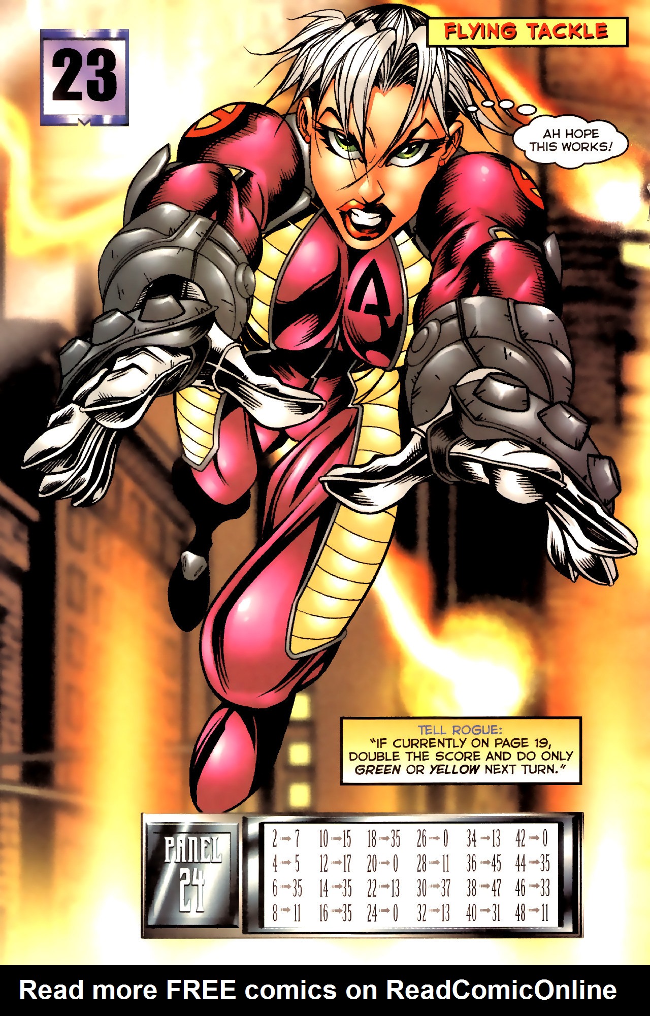 Read online Rogue Battlebook: Streets Of Fire comic -  Issue # Full - 14