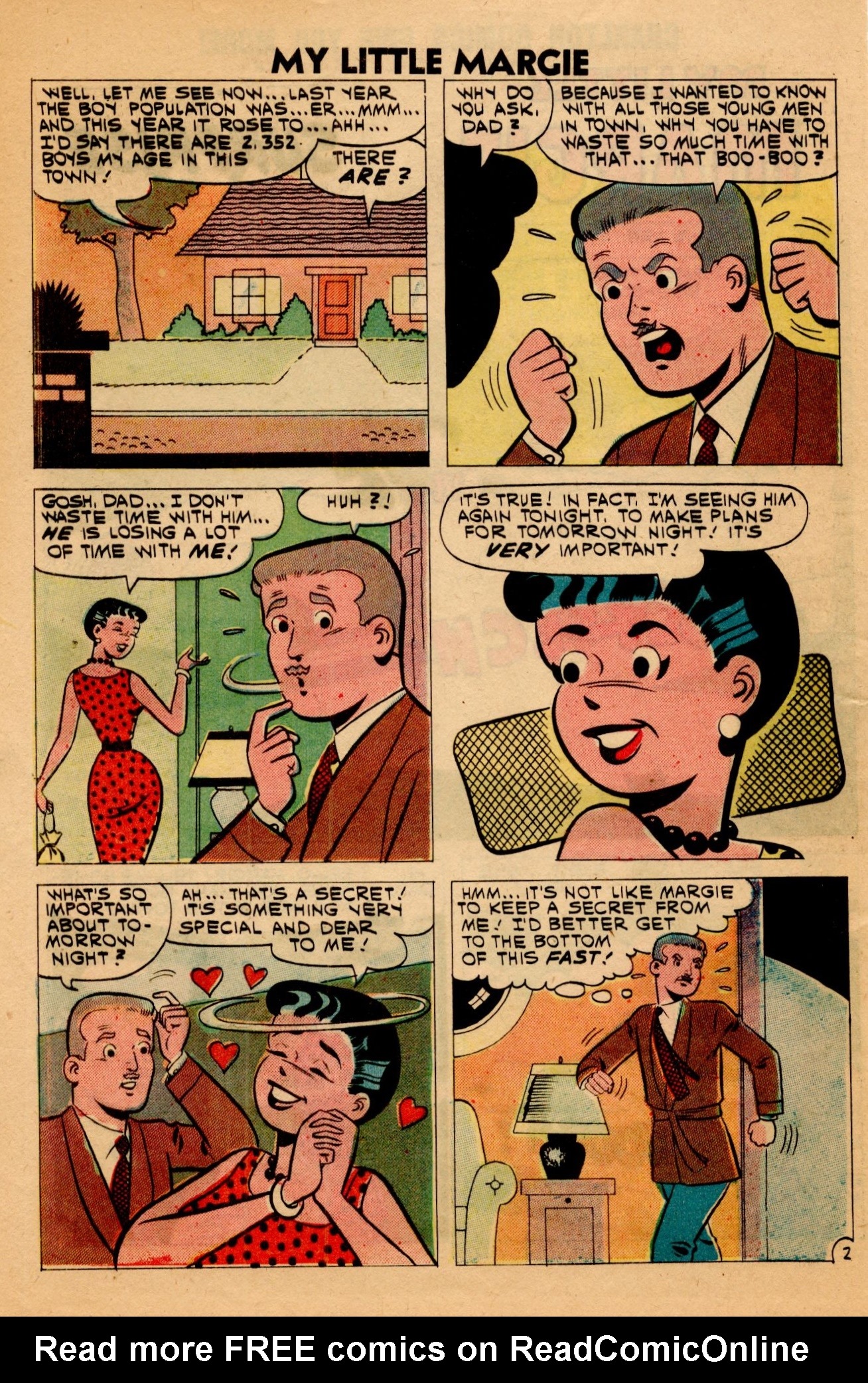 Read online My Little Margie (1954) comic -  Issue #38 - 28
