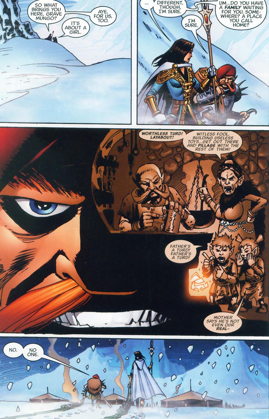 Read online R.A. Salvatore's DemonWars: Trial By Fire comic -  Issue #3 - 17