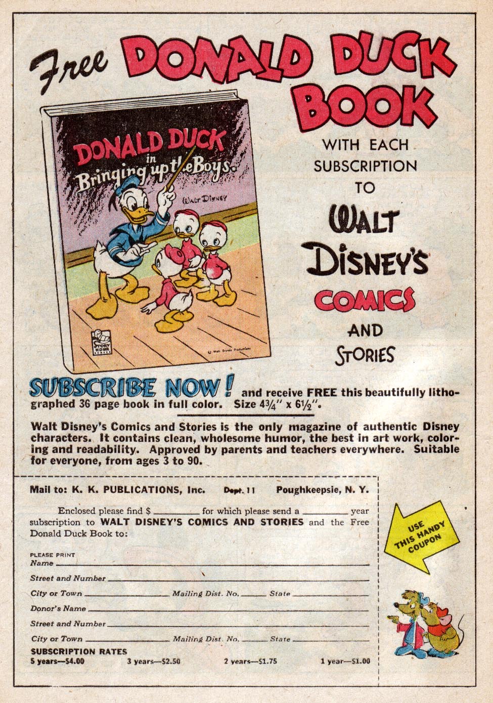 Read online Walt Disney's Comics and Stories comic -  Issue #158 - 50