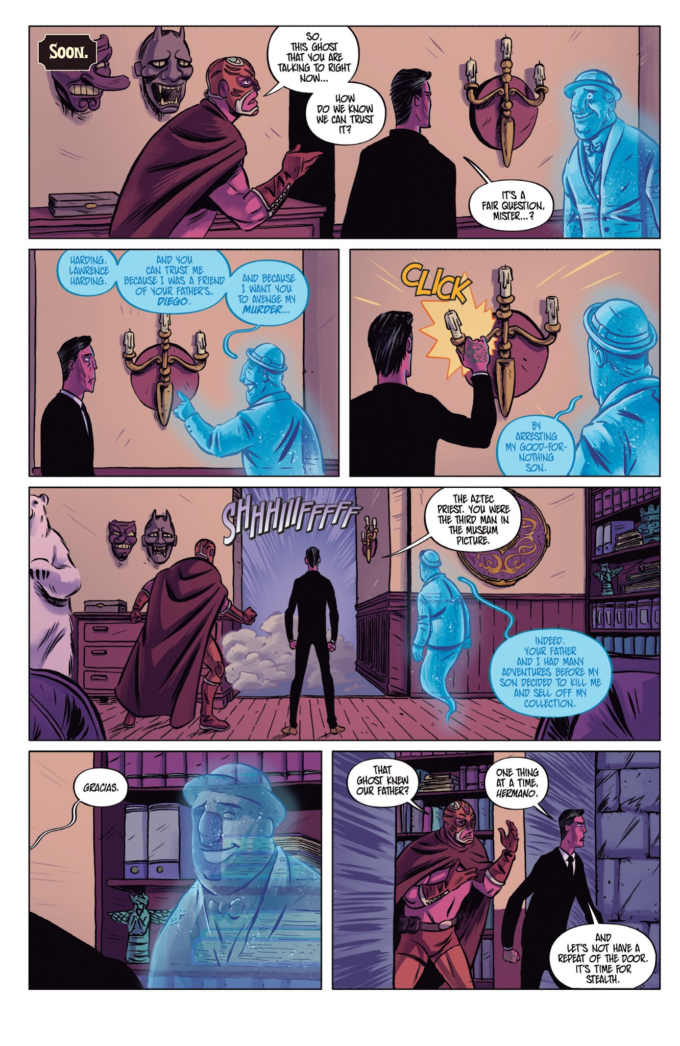 Read online Blood Brothers comic -  Issue #2 - 13