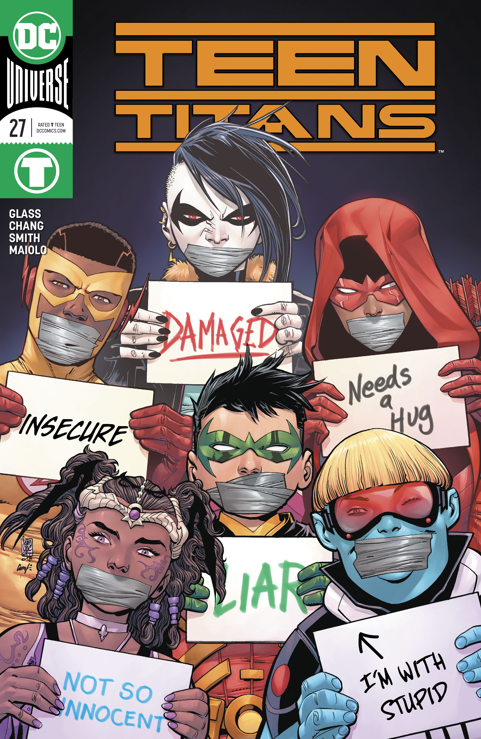 Read online Teen Titans (2016) comic -  Issue #27 - 1