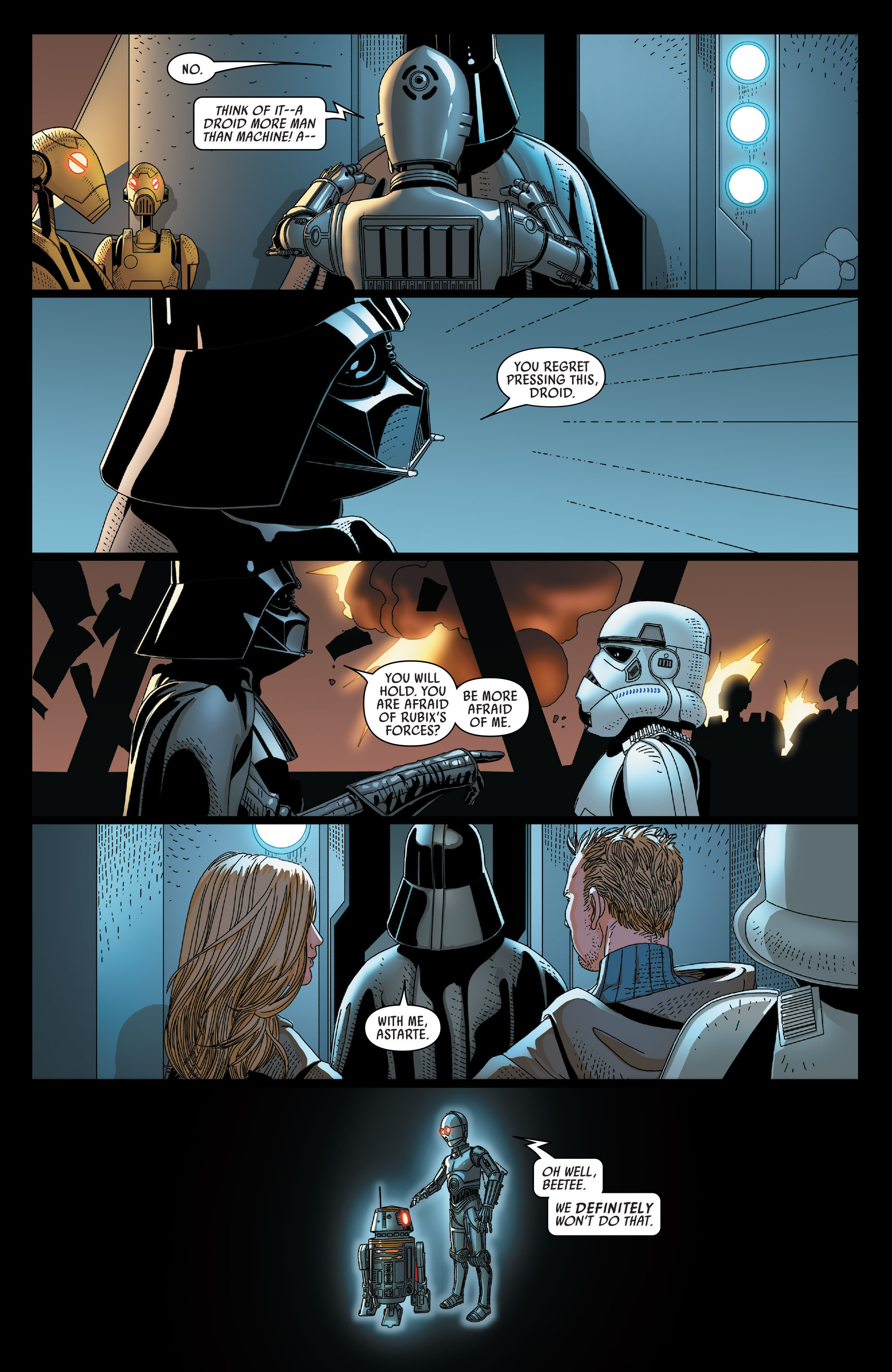 Read online Darth Vader comic -  Issue #18 - 16