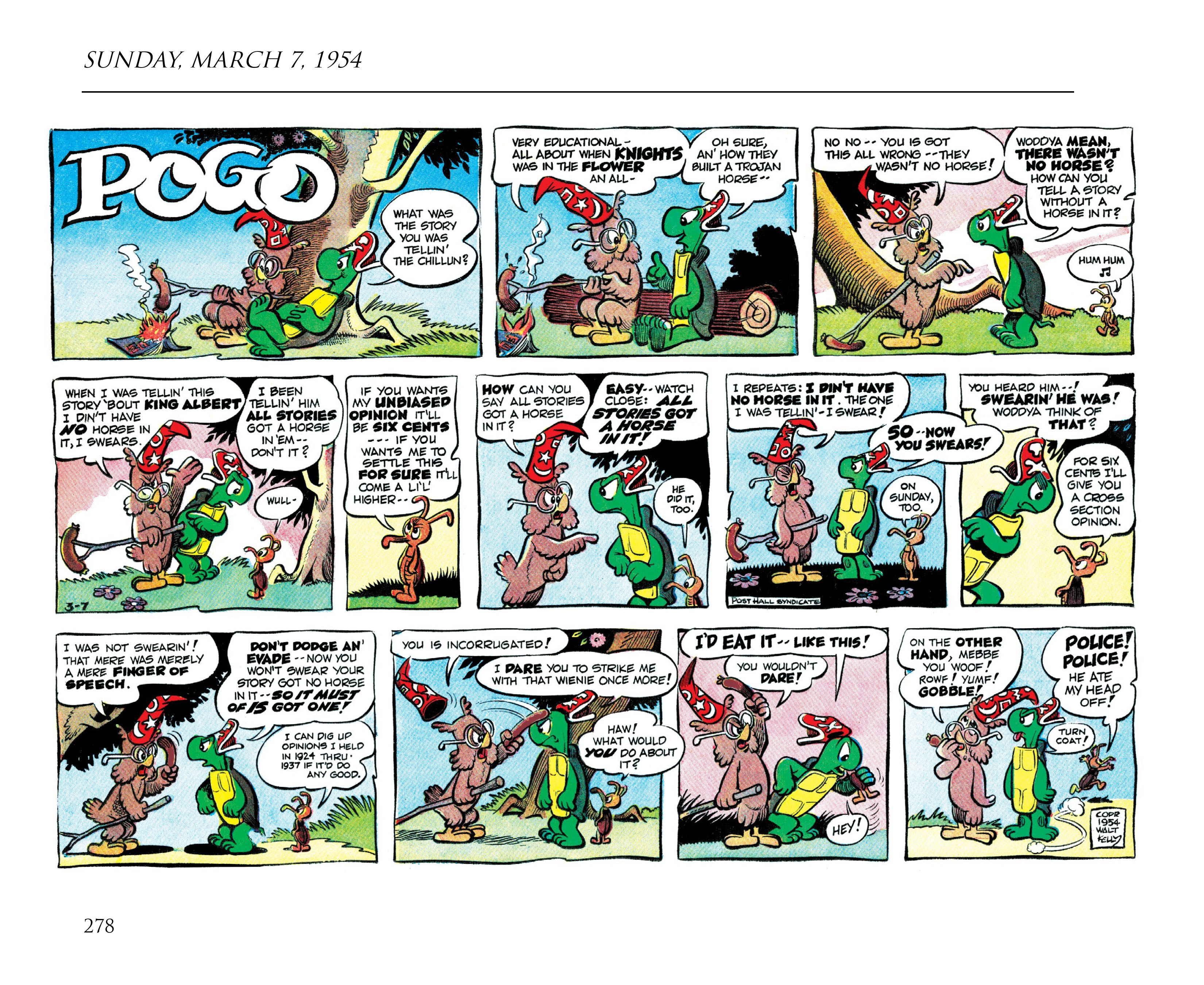 Read online Pogo by Walt Kelly: The Complete Syndicated Comic Strips comic -  Issue # TPB 3 (Part 3) - 90