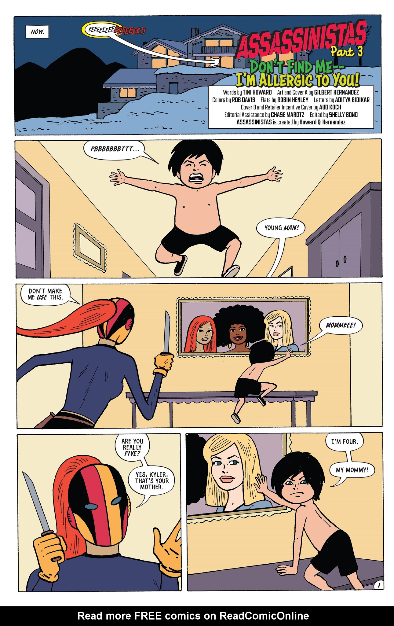 Read online Assassinistas comic -  Issue #3 - 3