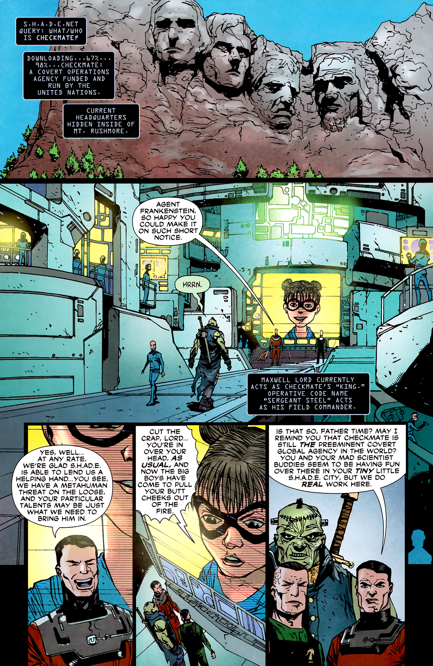 Read online Frankenstein, Agent of S.H.A.D.E. comic -  Issue #5 - 4